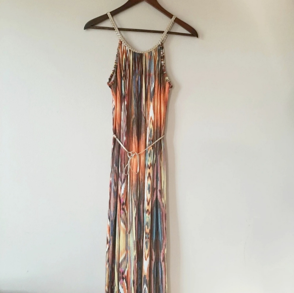 Multicolored Beautiful Maxi Dress